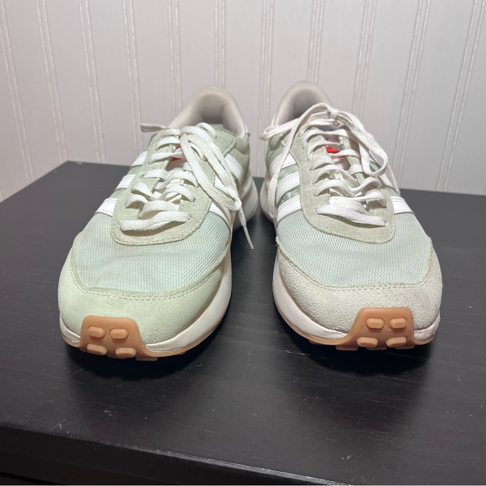 Adidas Retropy F2 Women's Shoes Halo Green White Gum Sole Sneakers size 8.5 - Picture 11 of 11